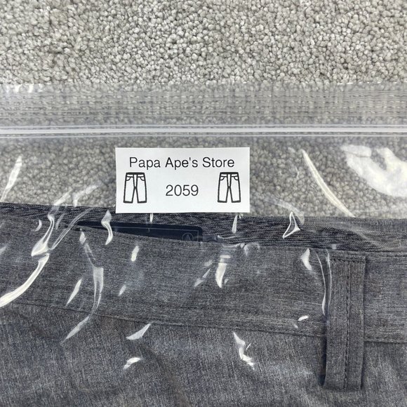 Volcom Modern Stretch Chinos Men’s Size 34 Gray Flat Front Pants True To This - Picture 15 of 15